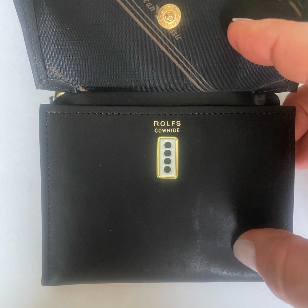 Rolf’s leather cowhide wallet - Picture 4 of 6